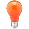 8 Watt A19 LED; Ceramic Orange; Medium base; 360 deg. Beam Angle; 120 Volt