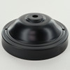 4-1/4in. Bar Holes Dome Canopy - Black Finish