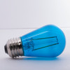 S14 LED 2W=10W E-26 Base Transparent Blue Standard Filament bulb