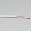 18/1 Single Conductor Green Nylon Over Braid AWM 105 Degree White Wire