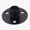 1/8ips (3/8in O.D) Male Threaded Brass Flange - Black Finish