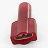 Female 22-16 Gauge Wire Red Fully Insulated Quick Slide Connector