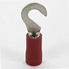 #6 Stud Size 22-16 Wire Gauge Red Crimp On Hook Terminal