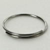 11mm Diameter Chrome Overlapping Ring