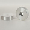 1/8ips - 1-1/4in X 3/8in - Disc Finial - Unfinished Aluminum