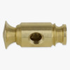 1/8ips Threaded - Colonial 90 Degree Armback - Unfinished Brass