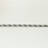 18/1 AWM Type - Silver With Black Tracer - UL Recognized Cloth Covered Stranded Flexible Cord