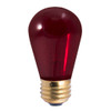 11W Red Indicator E-26 Base S14 Style Bulb