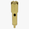 3-Cable Exit Suspension Gripper for use with 1/16in (1.2-1.5mm) Steel Cable - Unfinished Brass