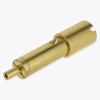 3-Cable Exit Suspension Gripper for use with 1/16in (1.2-1.5mm) Steel Cable - Unfinished Brass