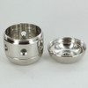 6 X 1/8ips. Side Holes - 1/4ips Bottom - Jumbo Cluster Body - Nickel Plated