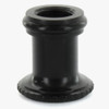 1/8ips. X 1/8ips. Female Threaded Black Finish Beaded Neck
