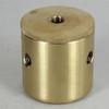 3 X 1/8ips. Side Holes - 1/4ips Bottom - Large Modern Cluster Body - Unfinished Brass