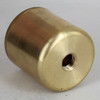 No Side Hole - 1/4ips Bottom - Large Modern Cluster Body - Unfinished Brass