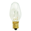 7W Clear E-12 Base Night Light Bulb