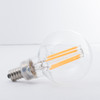 4.5W Led = 40W Incandescent E-12 Base Clear G16 Globe Bulb