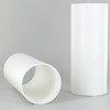 2 in.O.D. x 36 in. Long Hard Plastic Candle Tubing - White