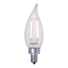 2.5W LED CA10 2700K FILAMENT E12 FULLY COMPATIBLE DIMMING BULB