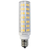 6.5W LED Mini T6 Dimmable E12 Candelabra Screw Base Light Bulb 2700k - Clear Finish