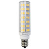 6.5W LED T6 Dimmable E12 Candelabra Screw Base Light Bulb 3000k - Clear Finish