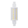 6W J-Type Short 120V Double-End R7s Recessed Single Contact Clear Finish 3000K Miniature Light Bulb