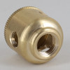 3 X 1/4ips. Side Holes - 1/8ips. Bottom - Small Cluster Body - Unfinished Brass