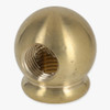 1/4ips Threaded - 1-1/8in Diameter Tee Fitting Ball Armback - Unfinished Brass