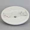 2-3/4in Bar Holes - Contemporary Canopy Kit - White Glazed Porcelain