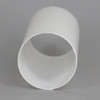 3in. Long Soft Plastic E-26 Base Candle Socket Cover - Edison - White