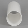 4in. Long Soft Plastic E-26 Base Candle Socket Cover - Edison - White