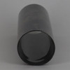 4in. Long Soft Plastic E-26 Base Candle Socket Cover - Edison - Black