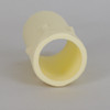 53mm Height X 29mm OD Hard Plastic Candle Cover with Drips - Ivory