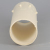 4in. Paper E-26 Base Candle Socket Cover - Edison - Ivory Drip