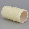 3in Beeswax E-26 Base Candle Socket Cover - Edison - Ivory Drip