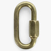 5/16in THICK SOLID BRASS QUICK LINK