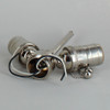 Polished Nickel Finish Adjustable Stem Cluster with 3/4in. Ball Finial