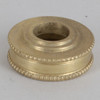 3/4in Diameter Turned Brass Beaded Brass Checkring