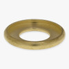 3/4in. Seat X 1/8ips.(7/16in) Slip Through Center Hole Turned Brass Check Ring.