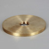 5/8in. x 1/8ips Threaded Straight Edge Turned Brass Check Ring