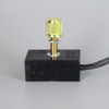300W Max - 120V Rotary Dimmer Switch with Plastic Housing and 1in long shank