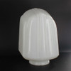 White Hand Blown Bathroom Shade with 2-1/4in. Neck