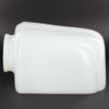White Hand Blown Bathroom Shade with 2-1/4in. Neck