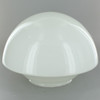 8-1/2in. Opal Glass Smooth Half Ball Style Shade with 4in. Neck