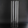 10in Tall X 3in Diameter Clear Glass Cylinder