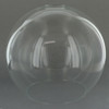 8in. Clear Glass Open Ball with 4-3/4in. and 1-5/8in. Hole