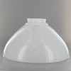 10in. Top Hand Blown IES Opal Glass Shade with 3in. Neck