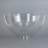 10in. Top Hand Blown IES Clear Glass Shade with 3in. Neck