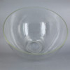 10in. Top Hand Blown IES Clear Glass Shade with 3in. Neck