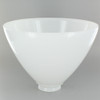 6in. Top Hand Blown IES Opal Glass Shade with 2-1/4in. Neck