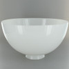 10in. Top Hand Blown IES Opal Glass Shade with 3-1/4in. Neck - USA